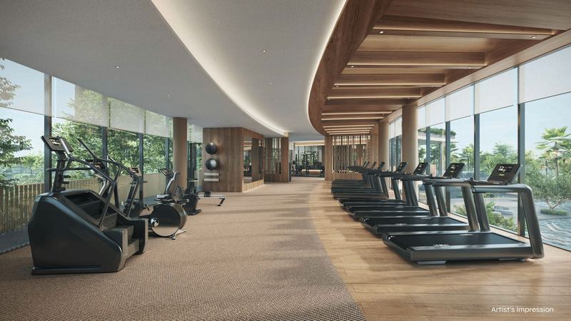 Artist's impression of the Main Gym