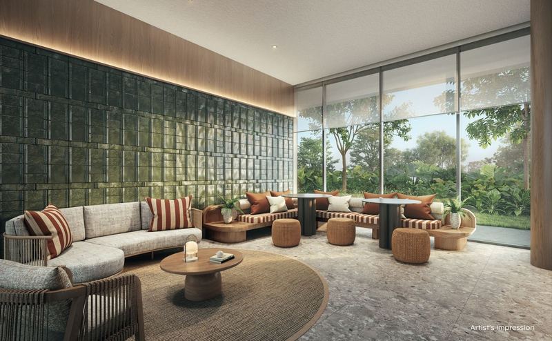 Artist's impression of the Olive Lounge