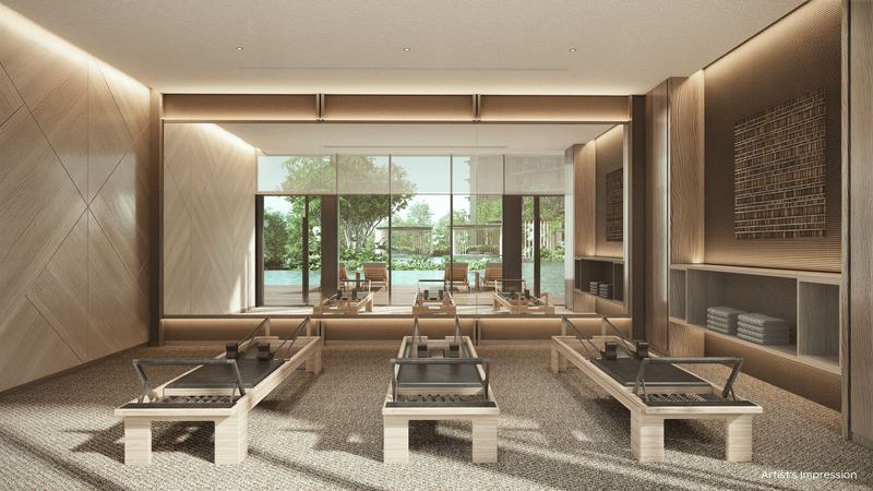 Artist's impression of the Pilates Studio